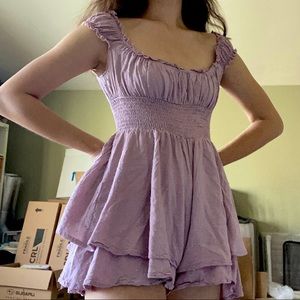 Urban Outfitters Rosie Lilac Romper